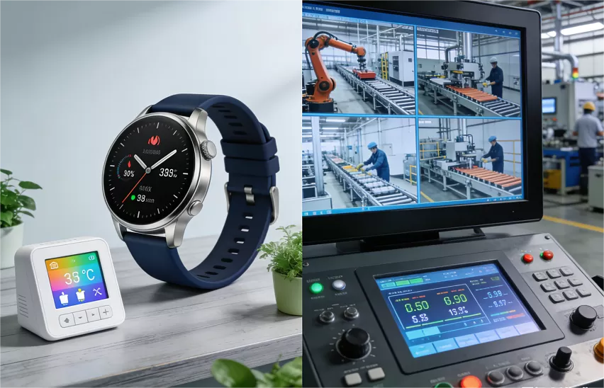 Consumer vs. Industrial Trends in IoT Display Usage by K&D Technology